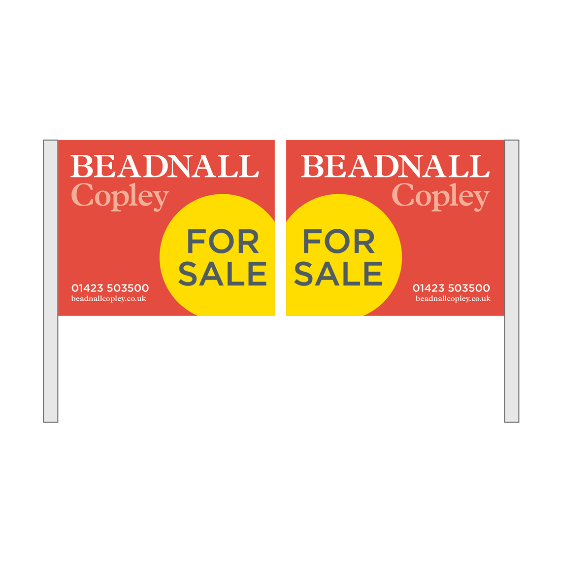 Show details for Beadnall Copley Harrogate Flag Board